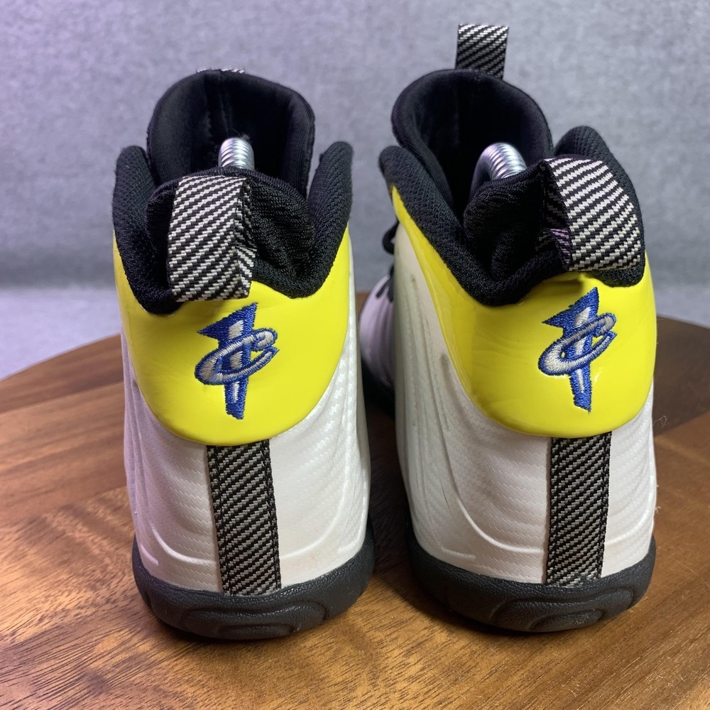 Nike Little Posite One Motorsport Foamposite Size 4Y Athletic Shoes DJ5797-100 - Picture 6 of 16